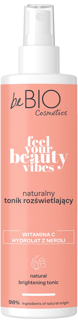 Bebio Cosmetics Feel Your Beauty Vibes Rozjasňující Pleťové Tonikum 150 ML