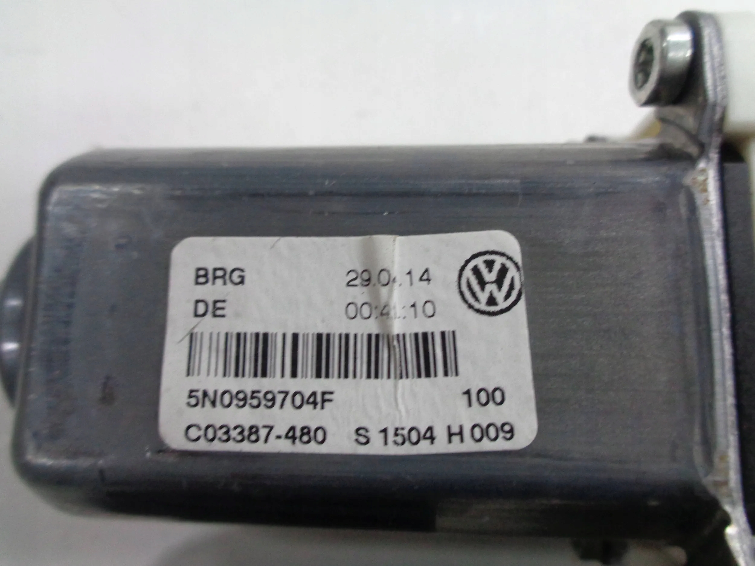 VW TIGUAN 5N mini motor windows right rear part 07-16R