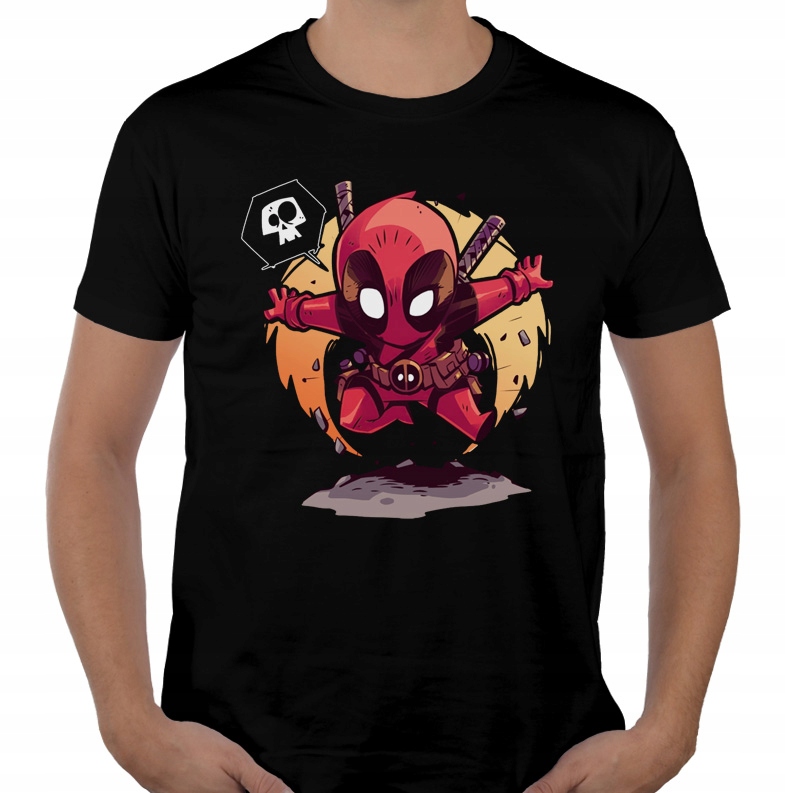 

Koszulka Deadpool Punisher filmowe komiks XL