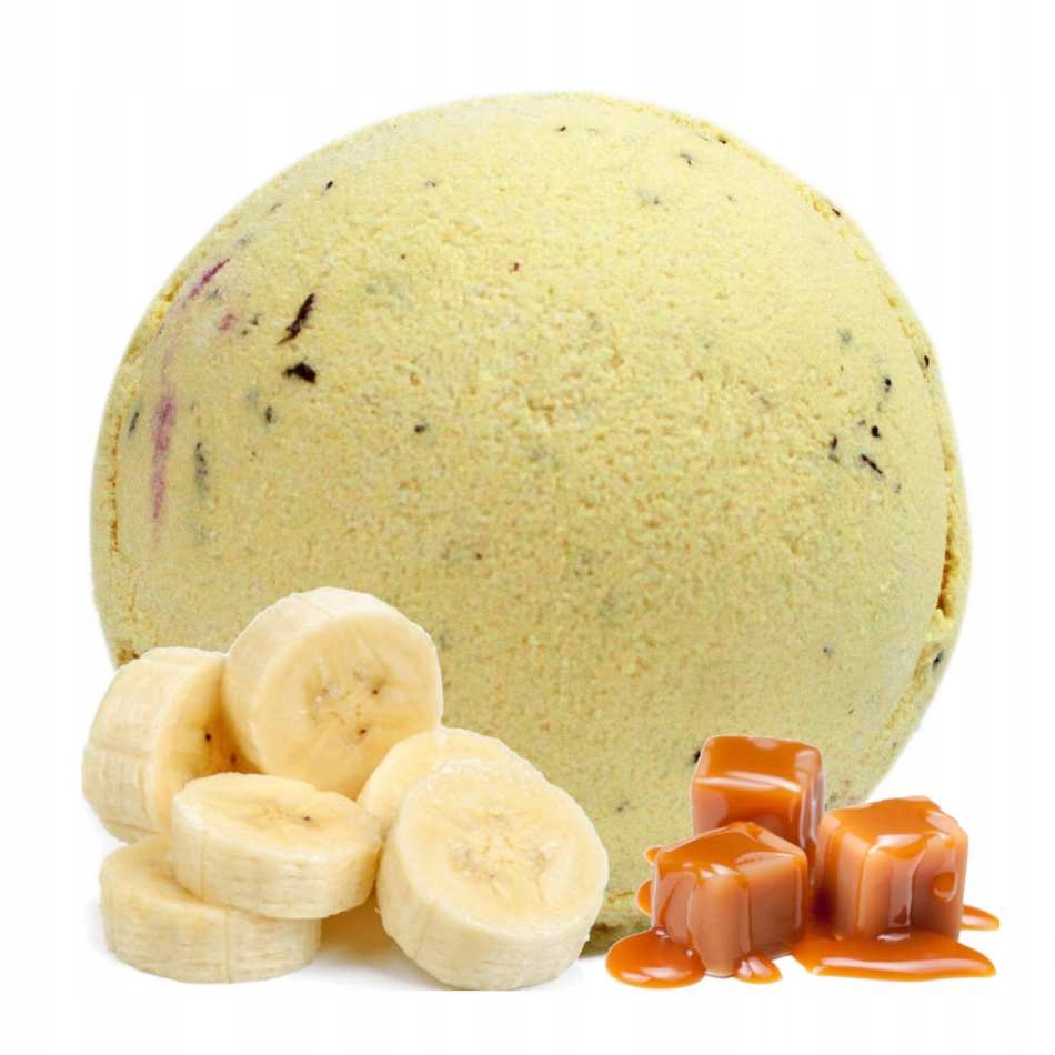 KULA DO KĄPIELI z OLEJEM KOKOSOWYM toffi i banany