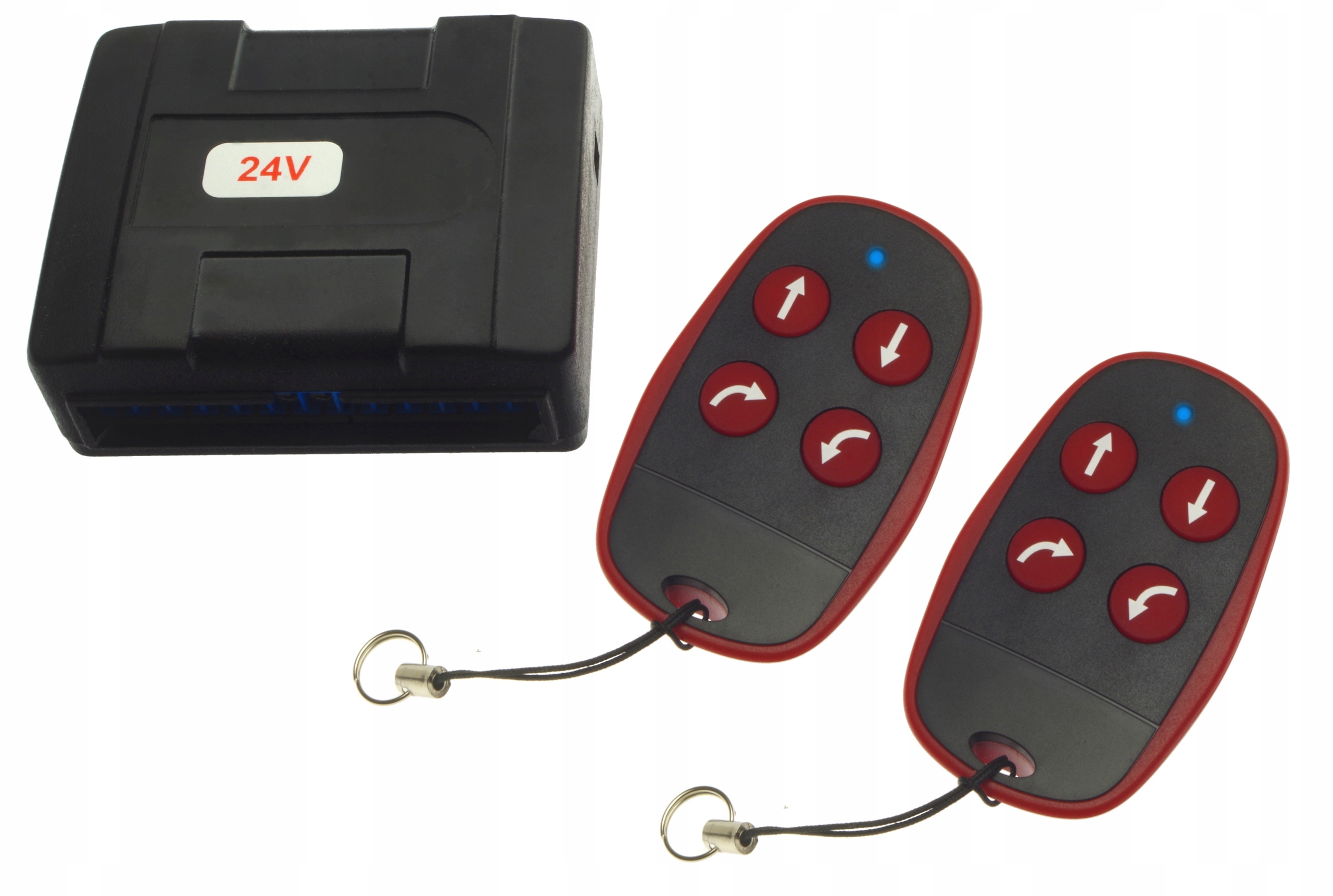 Sterownik radiowy 4 kanałowy 24V do windy samochodowej podnośnika 4x10A
