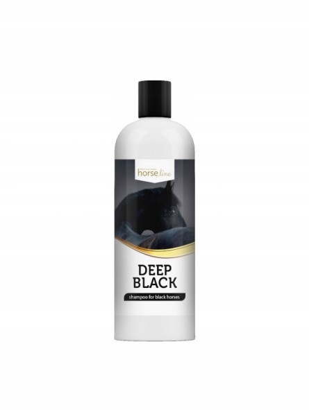Horseline Deep Black 500 ml szampon do koni karych i ciemnych 500ml