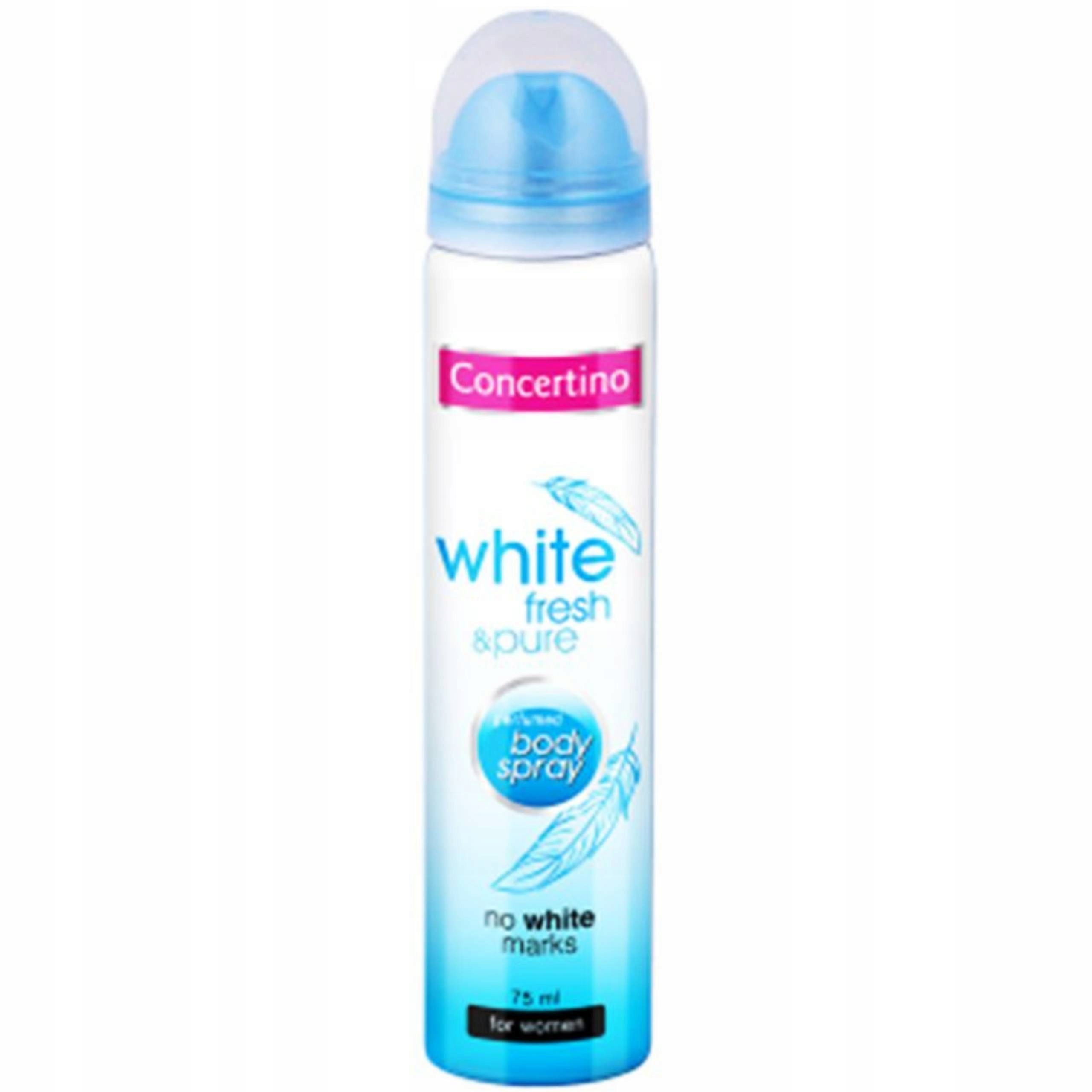 

Concertino White dezodorant damski 75ml 1 sztuka