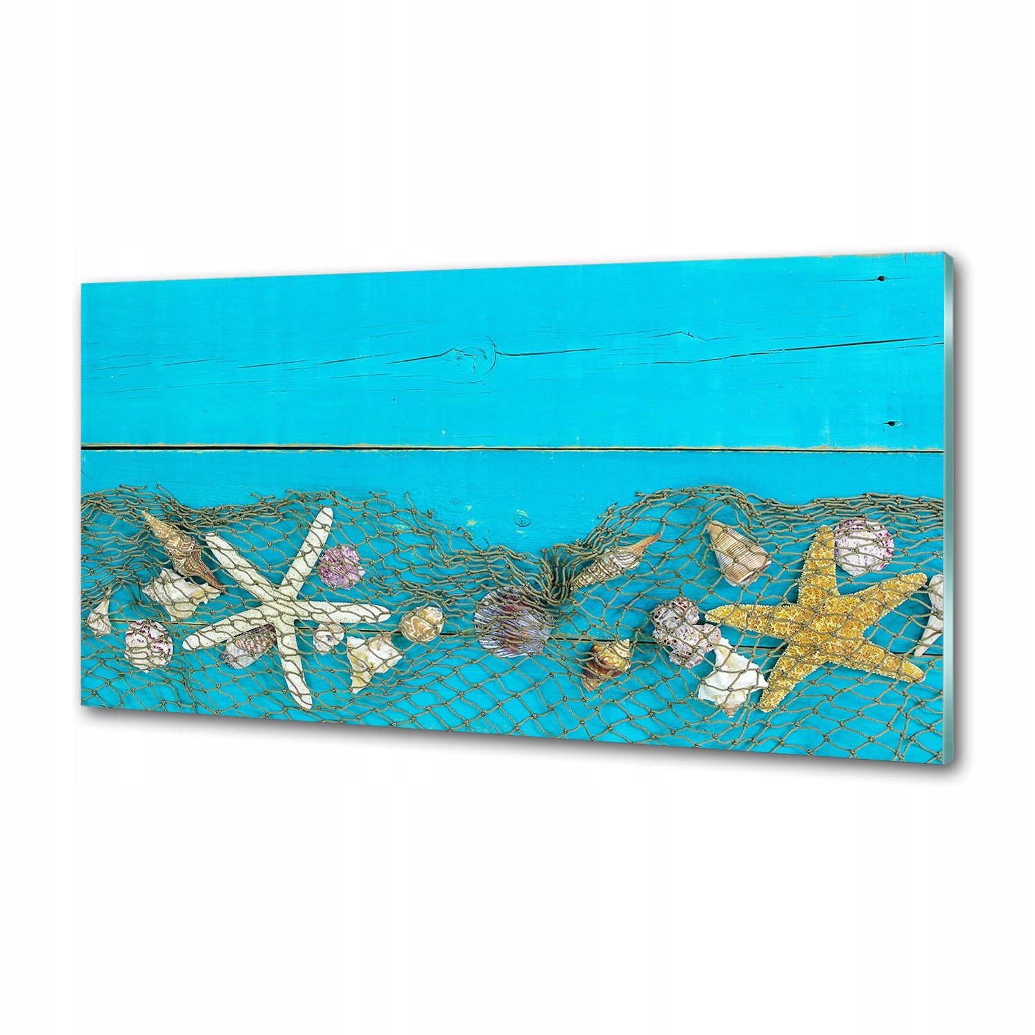 Panel lacobel Hviezdice a mušle 120 x 60 cm Lepidlo