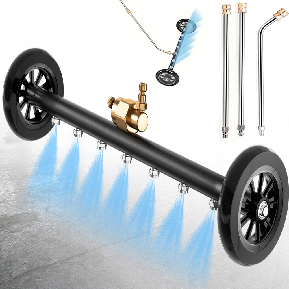 Vysokotlaká Myčka 1500-4000 Psi, 7 Trysek Pro Automobily