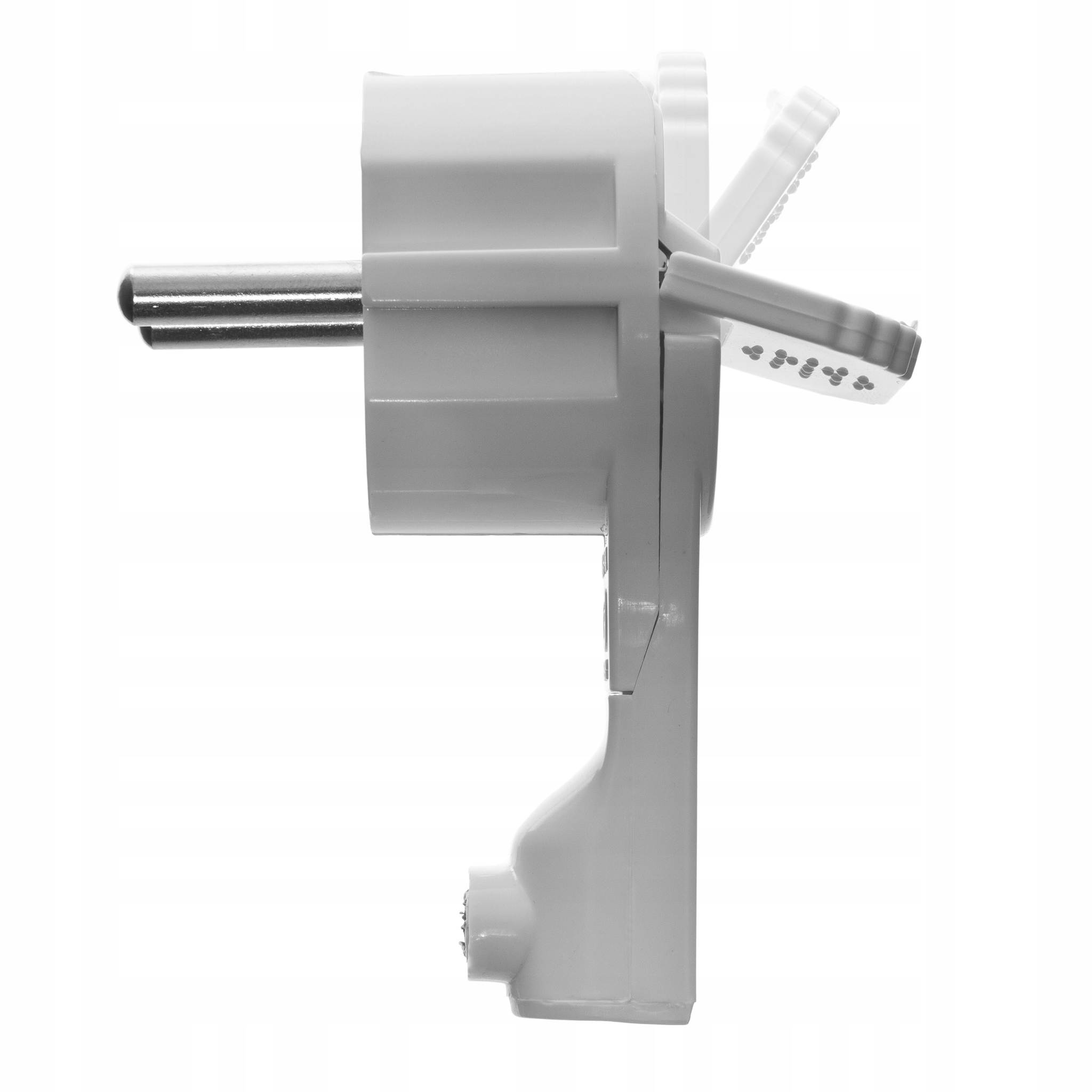 Awtools Úhlová Zástrčka Plochá 5ks Bílá WT16UP