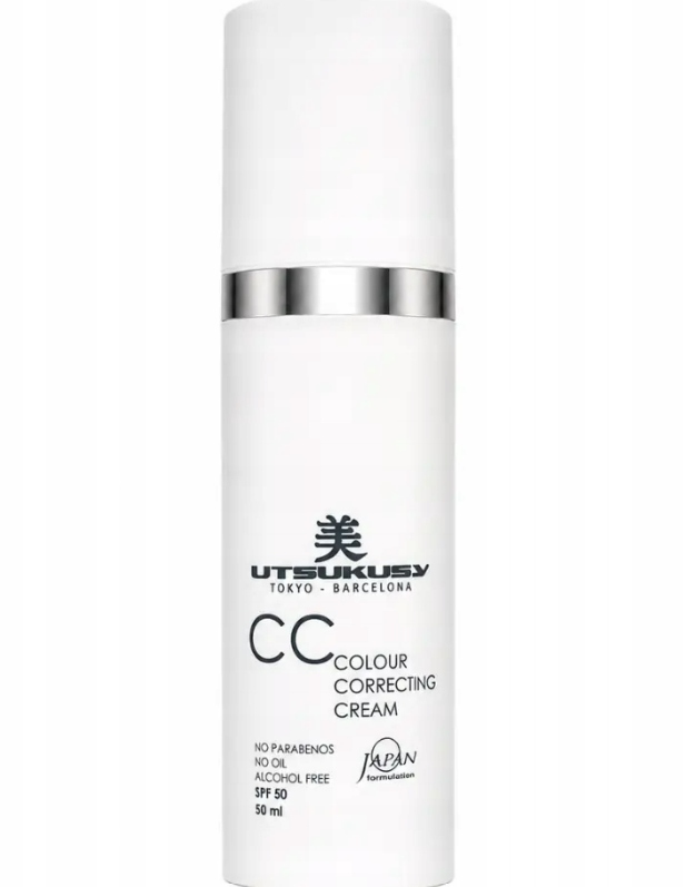 Utsukusy CC Cream (SPF50) korygujący krem ochronny 50 ml.