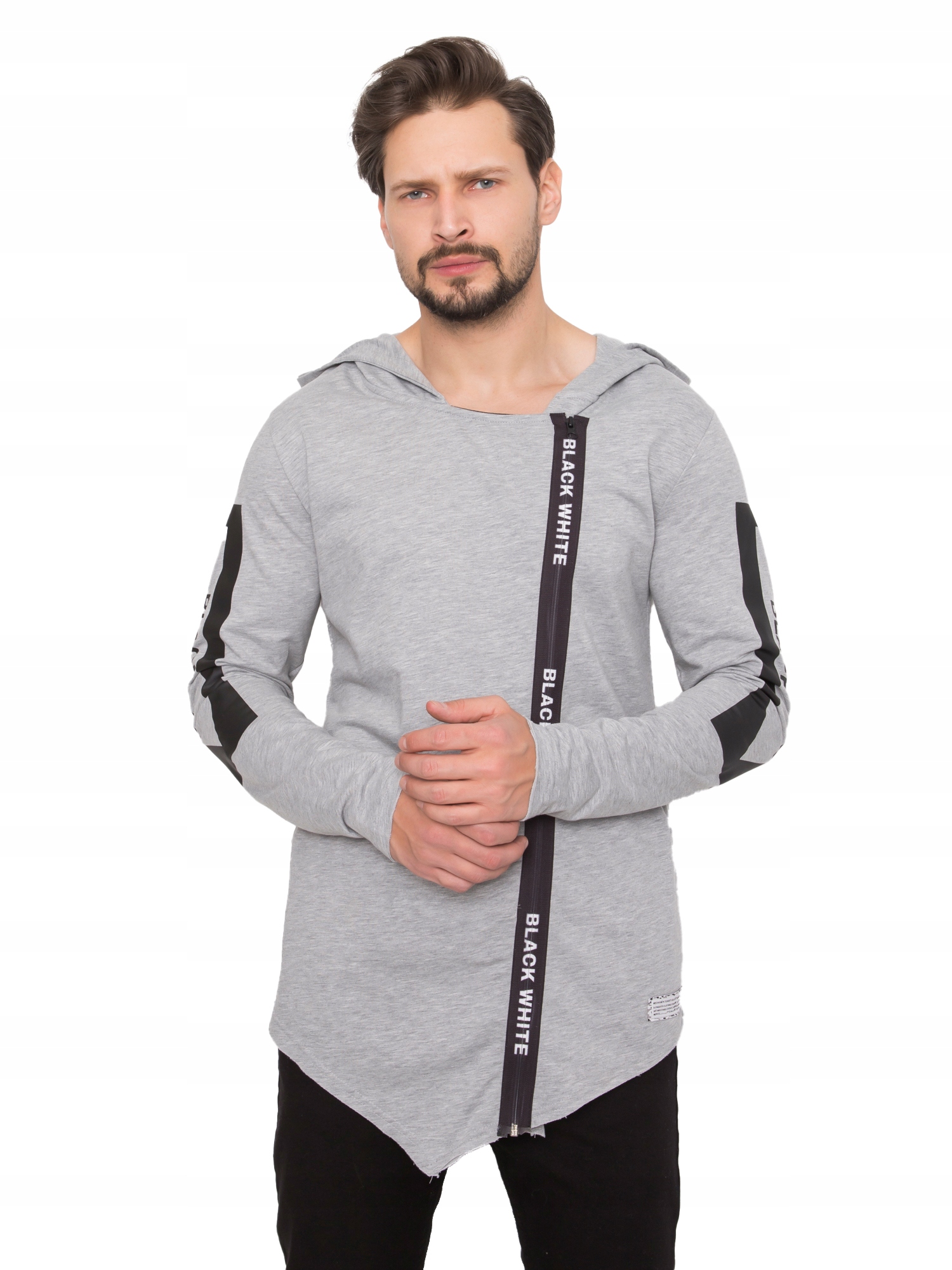 

Bluza Męska Rozpinana Z Kapturem - L