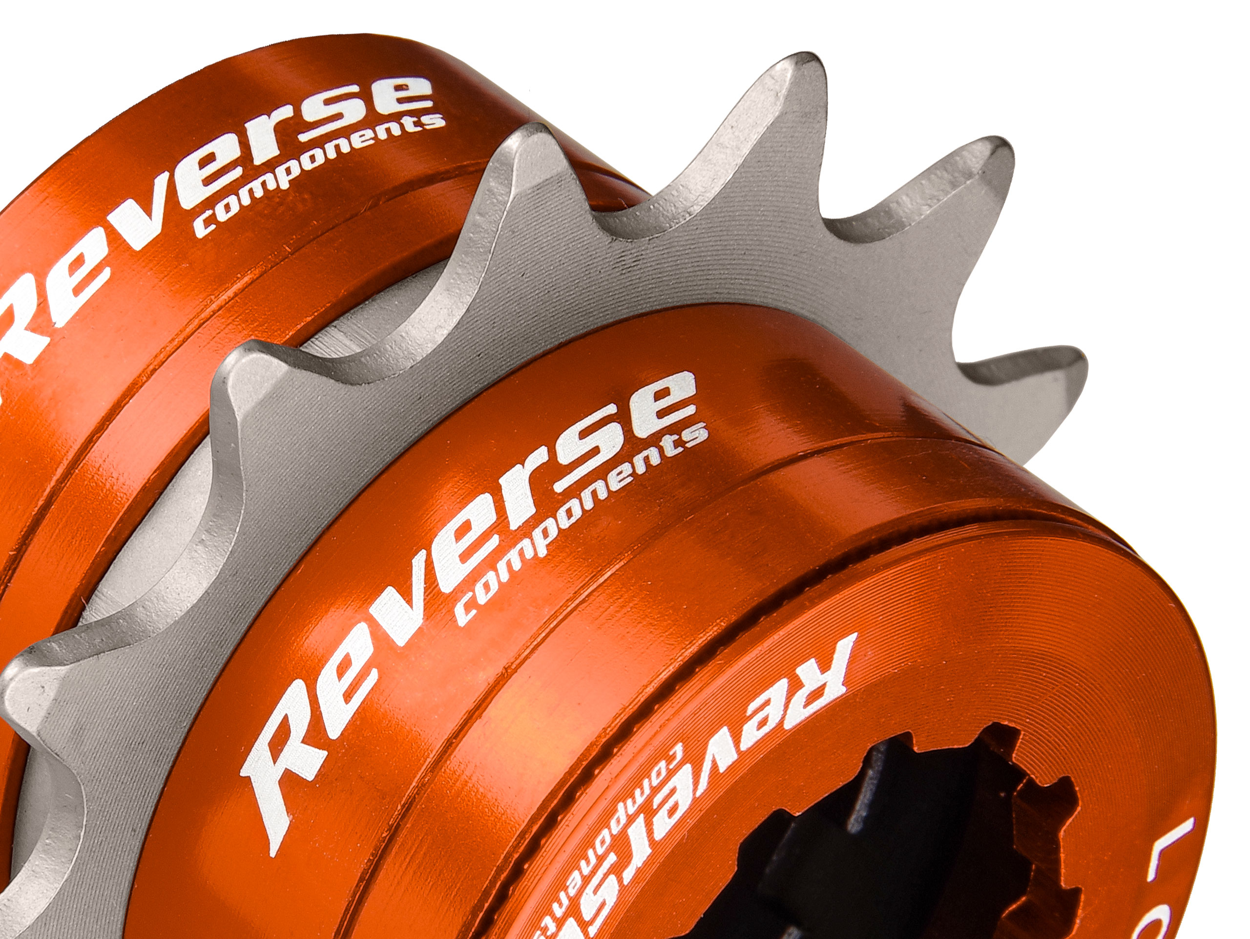 ADAPTER REDUKTOR KASETY REVERSE SINGLE SPEED POMARAŃCZOWY 13T Kod producenta 40208