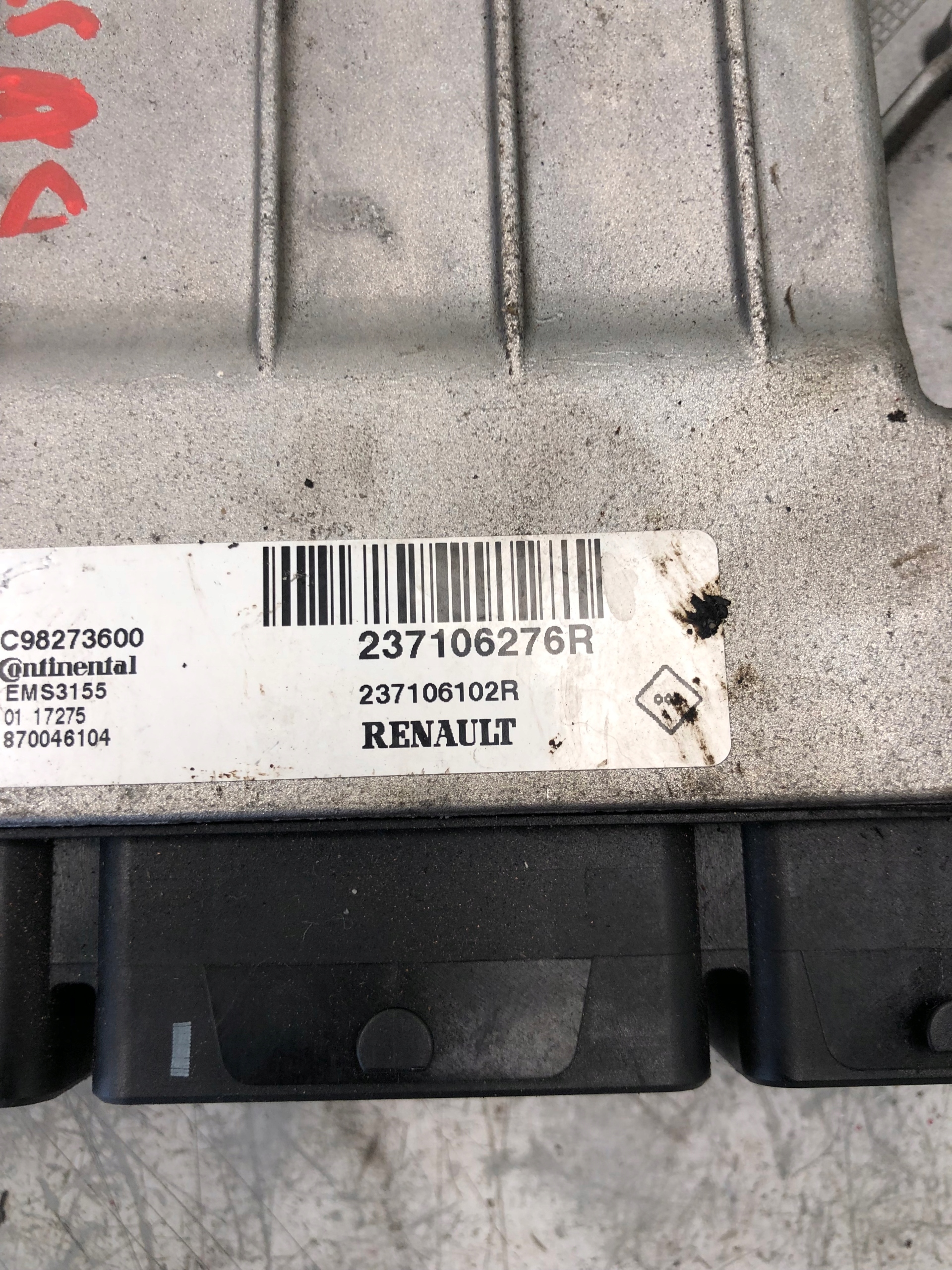 computer Motore DACIA DUSTER e LIFT 237106276R