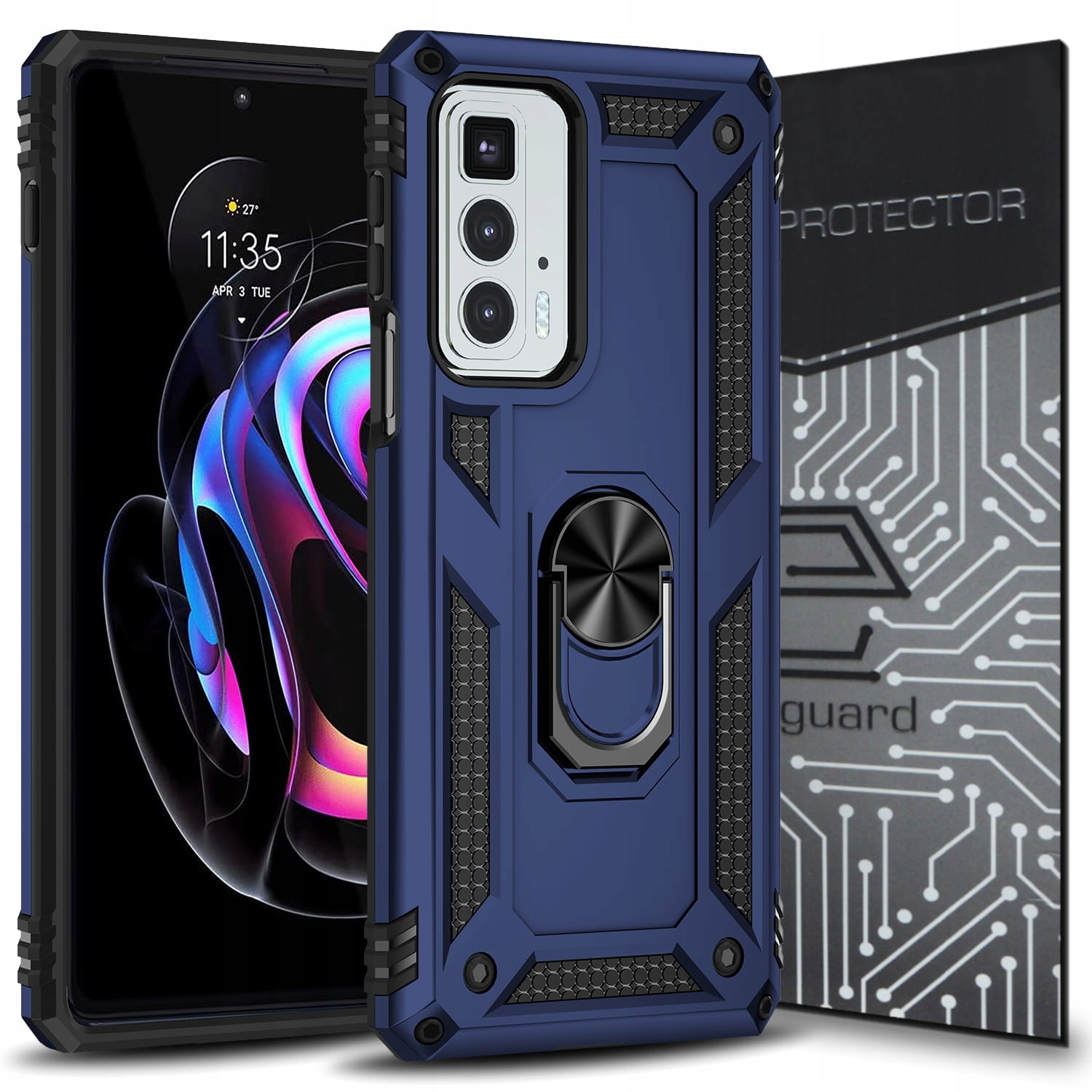 

Etui Pancerne+szkło do Motorola Moto Edge 20 Pro