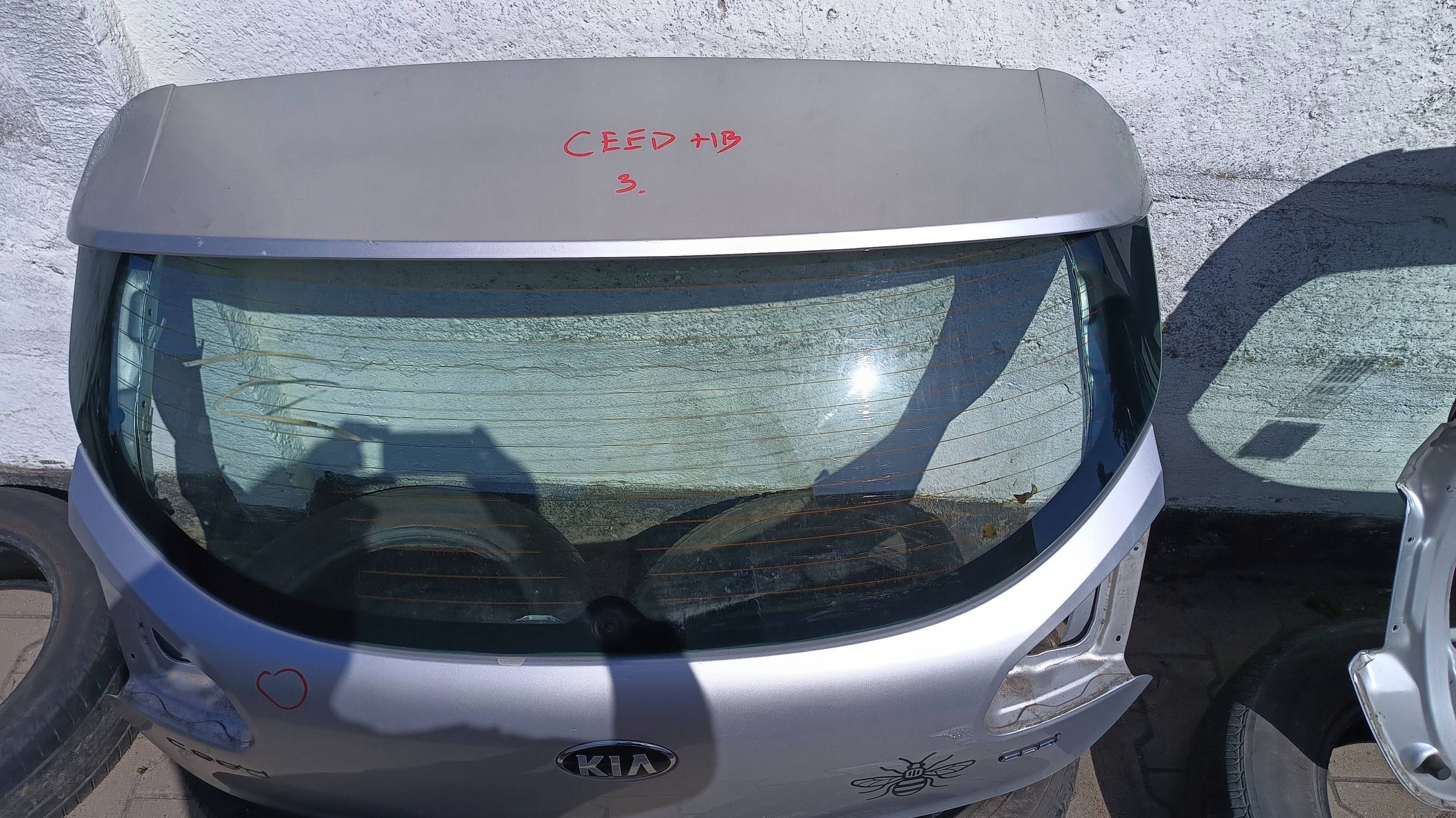 KIA CEED II HB boot door rear + window 9S 2013