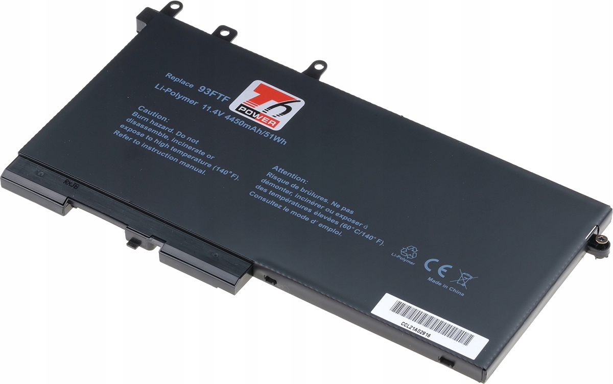 Batéria T6 Power pre Dell Latitude 5280, 5290, 5480, 5490, 5580, 5590,…