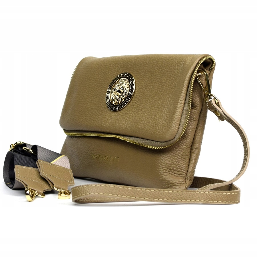 TOREBKA MASSIMO CONTTI MIĘKKA LISTONOSZKA BEŻ 937 Marka Massimo Connti