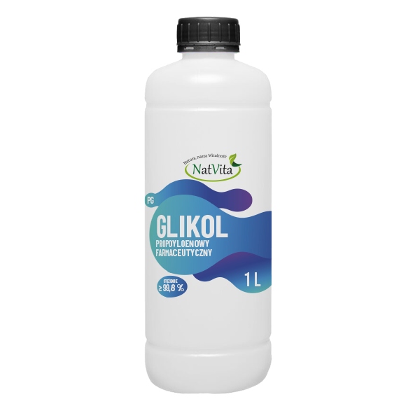 Propylene Glycol + Vegetable Glycerin Glycol Glycerin 1L + 1L NatVita EAN (GTIN) 5902096513479