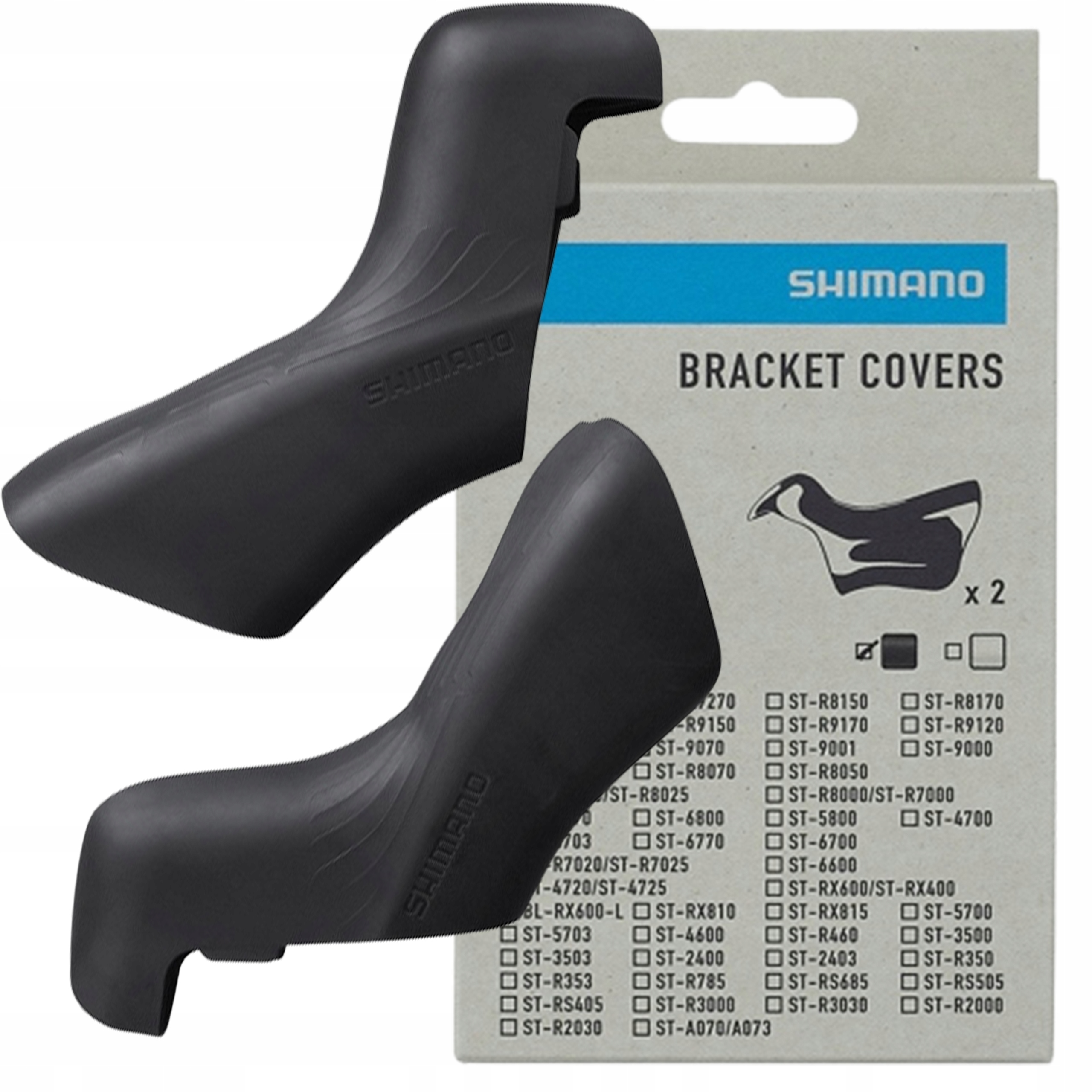 Osłony Gumowe Dźwigni Klamkomanetek Shimano 105 Di2 ST-R7100 ST-R7170 12s
