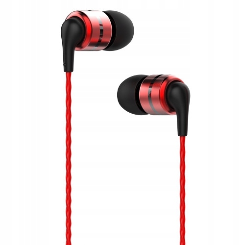 Słuchawki dokanałowe SoundMAGIC E80C Black-Red Marka SoundMAGIC