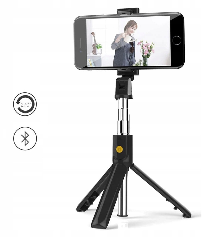 Kij Selfie Stick K07 - statyw z pilotem bluetooth Marka OMNA