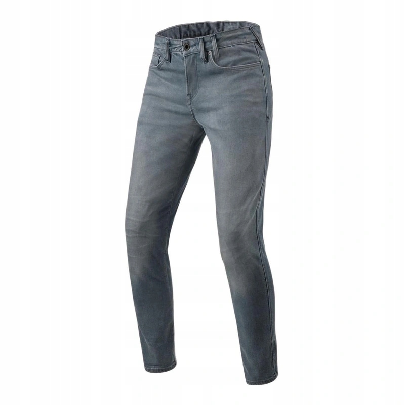 Motocyklové džínsy Revit Carlin Sk Medium Grey Used šedé