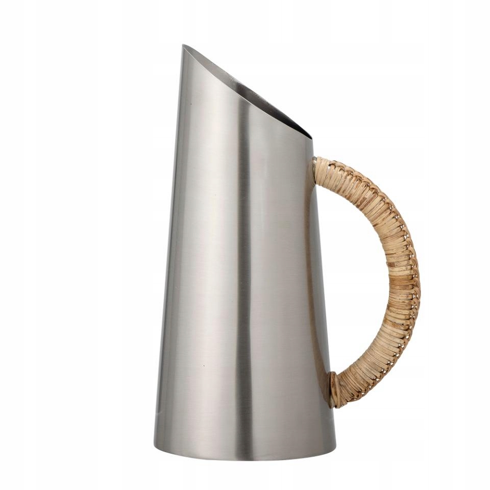 Bloomingville Juanita Karafa Ocelový džbán na vodu 2 l Stříbrný