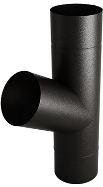 Trojuholníkový žľab Flamingo Budmat fi 90 mm tmavo hnedý
