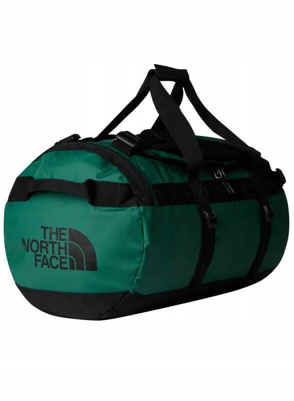 batoh The North Face Base Camp Duffel M evergreen tnf black