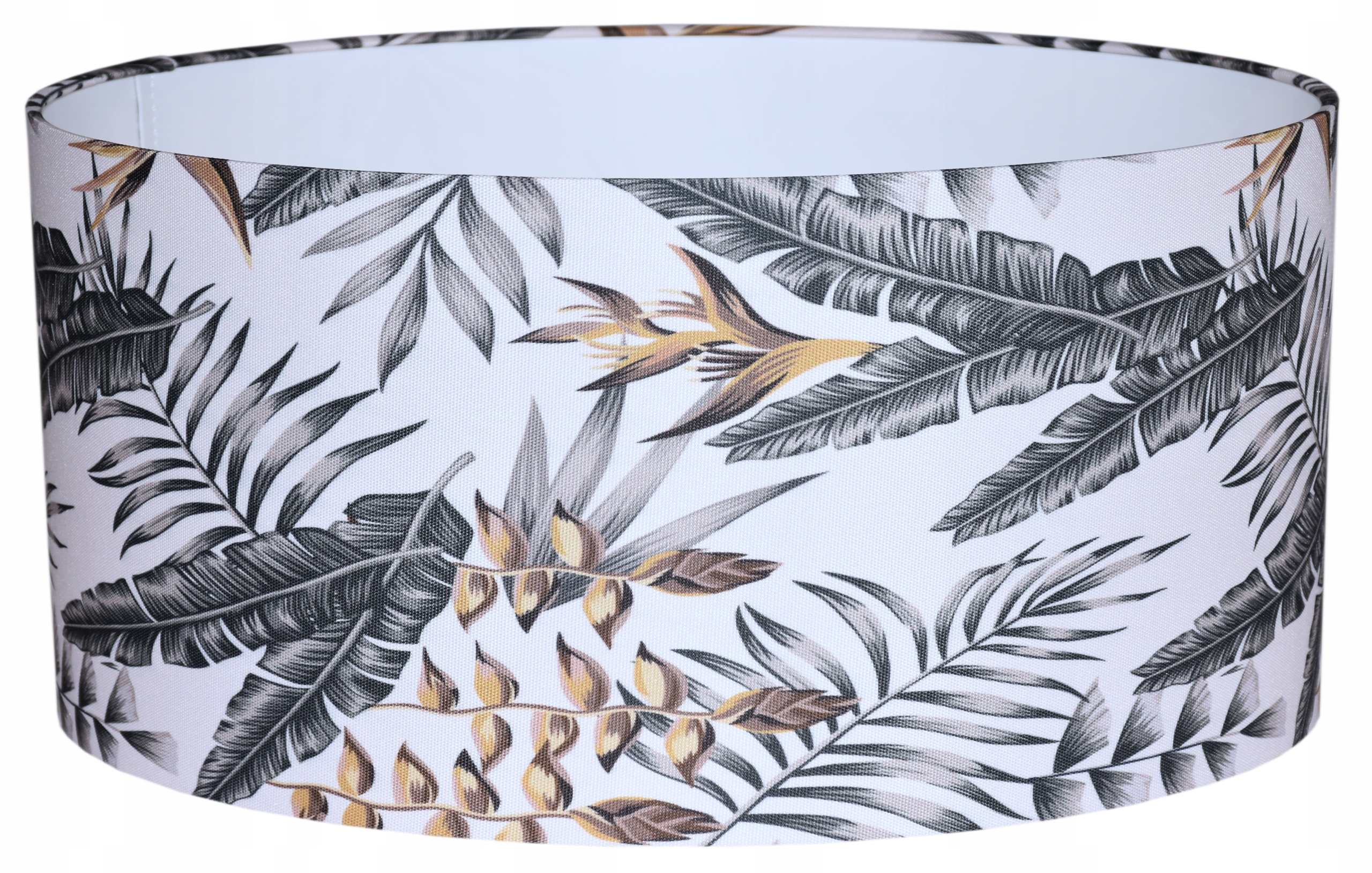 Exotický svietnik E27 Zavinovacie Okraje valec tienidlo na lampu 40 cm Primavera