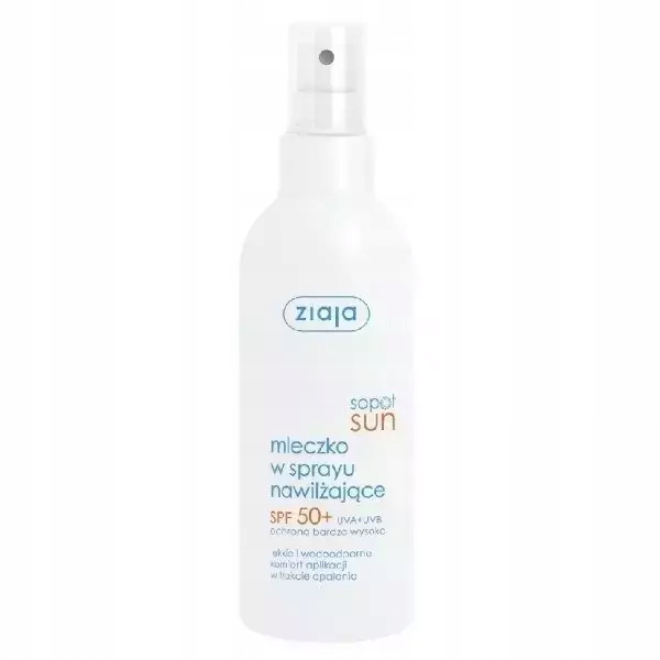 Ziaja Sopot Sun Mléko ve spreji na opalování SPF50