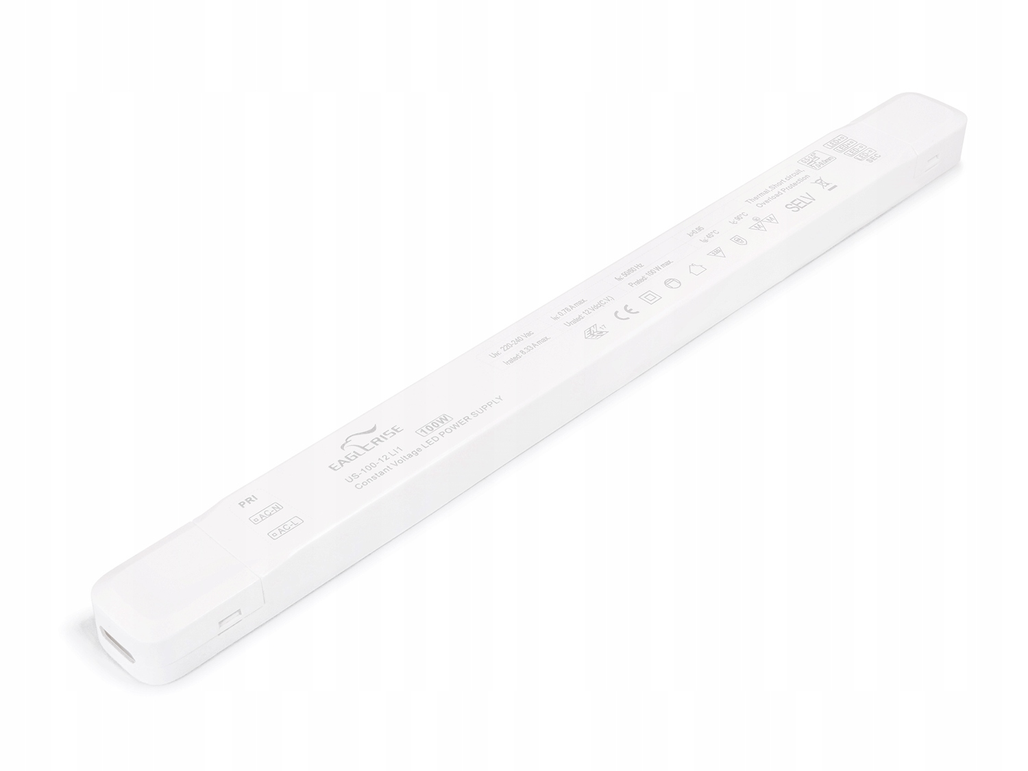 Napájecí Zdroj Pro Led 12V 100W 8.33A IP20 Eaglerise 5 Let Gw