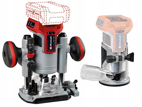 EINHELL FREZARKA GÓRNOWRZECIONOWA ZESTAW TP-RO 18 Set Li BL – Solo 4350410