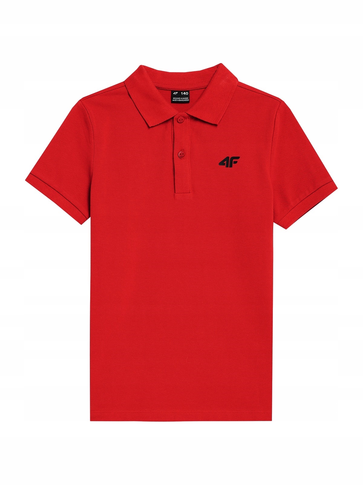 

4F Koszulka T-shirt Polo Chłopięca Czerwona R: 146