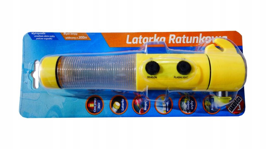 Latarka samochodowa wielofunkcyjna życia Led Nóż