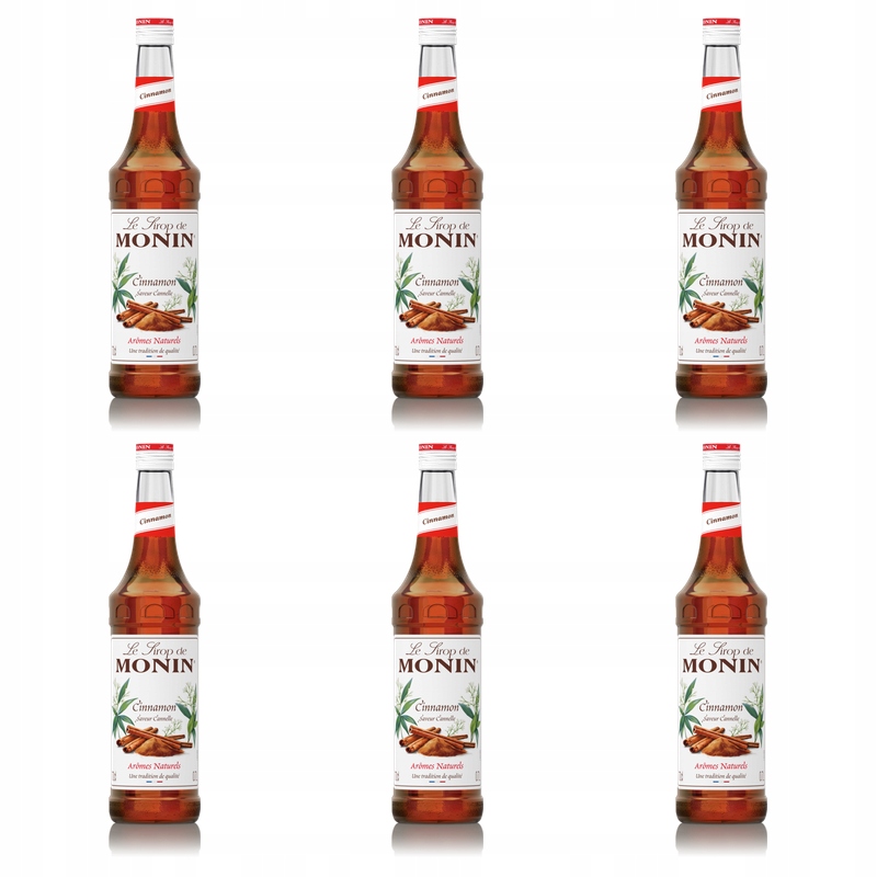 Monin Cinnamon – skořicový sirup 0,7 l X6