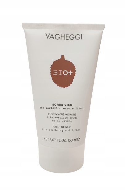 VAGHEGGI Face Scrub - peeling do twarzy BIO+