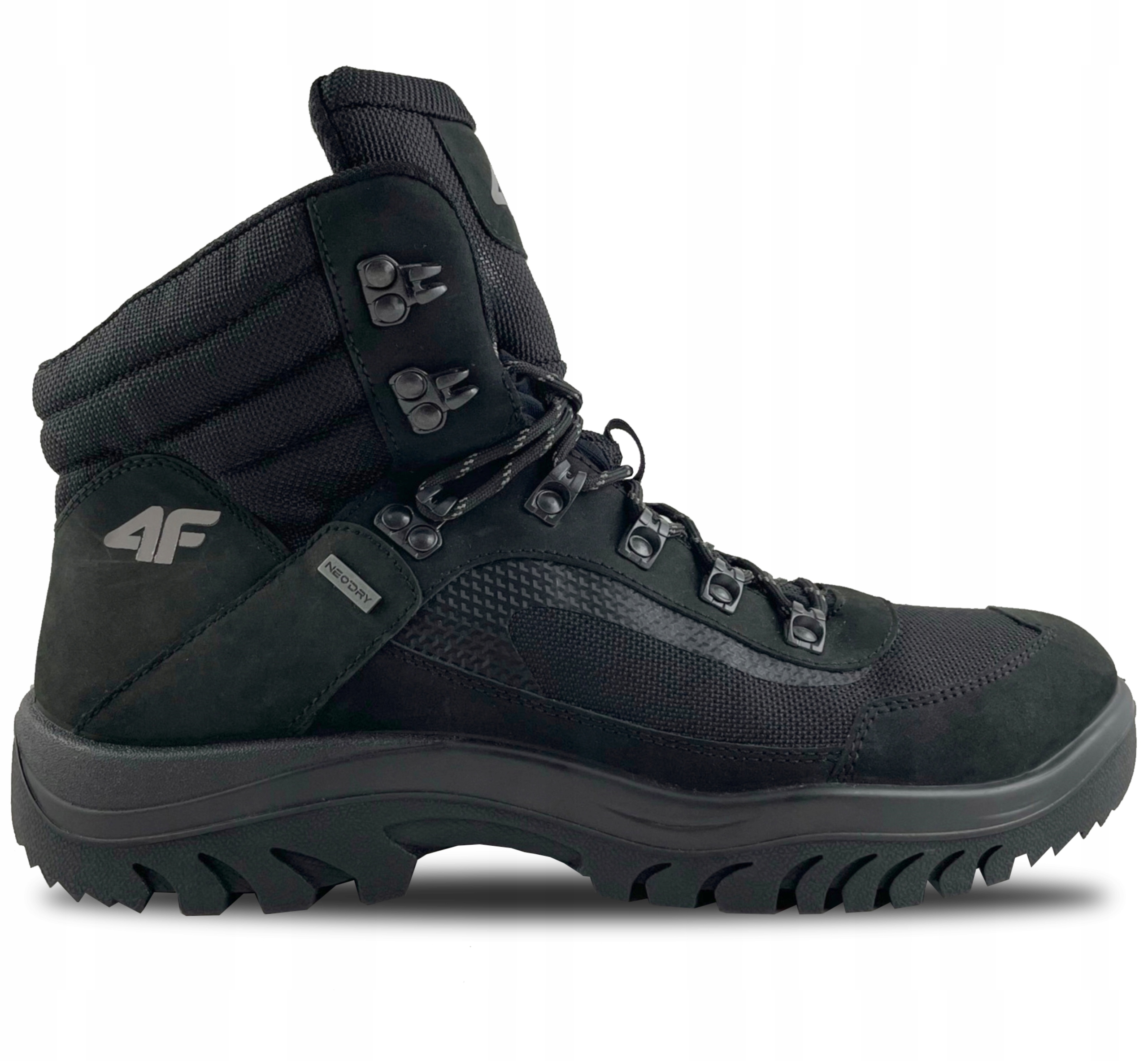 

Męskie Buty 4F Skórzane Trekking OBMH253 43