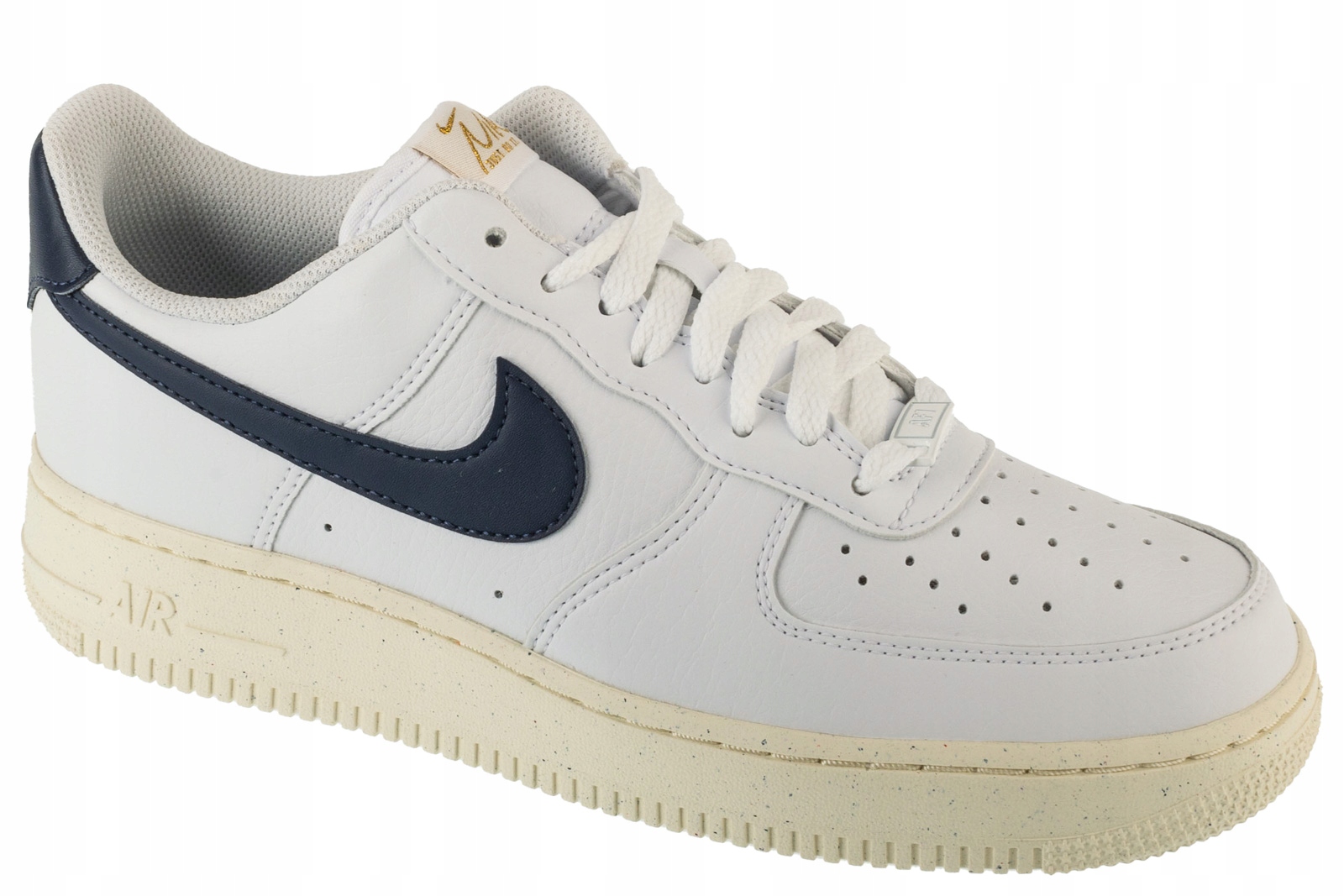 Nike Air Force Low 1 07 (38,5) Boty Tenisky Dámské Kožené Boty Bílé