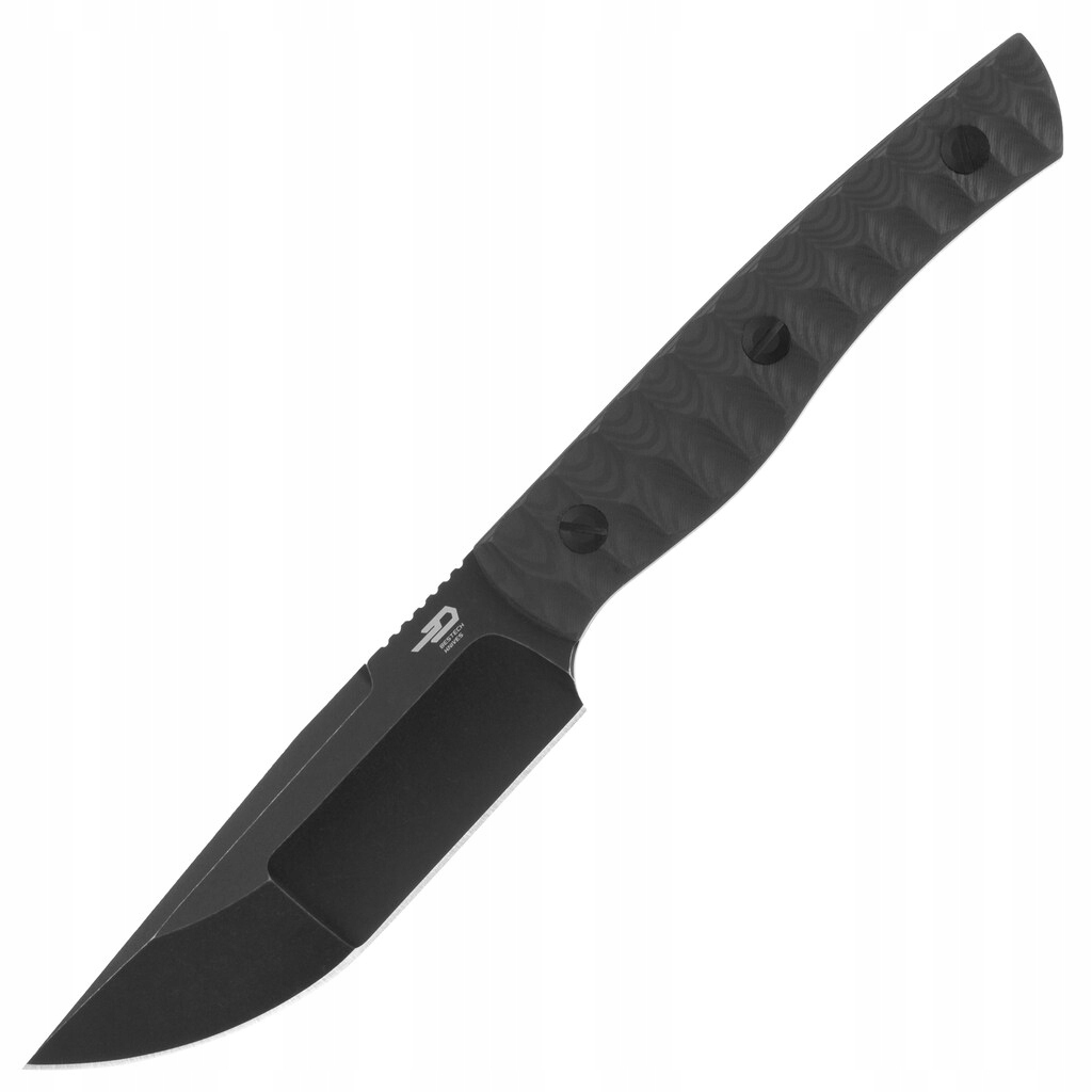 Nůž s pouzdrem Edc Bestech Heidi Blacksmith No. 2 Carbon Fiber černý