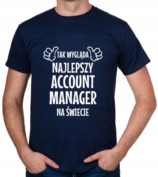 

koszulka Najlepszy Account Manager prezent