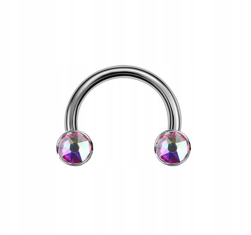 

Tytanowa podkowa daith septum 1,2/10/3 Kolorowy