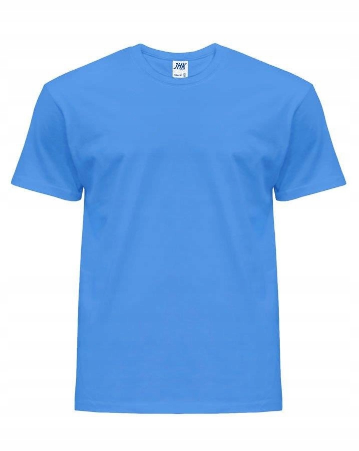 

Młodzieżowy tshirt do szkoły Jhk azurowy Xs