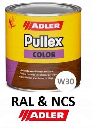 Adler Pullex Color kryjąca farba do drewna Jedwabisty Mat 0,75 L Kolory!