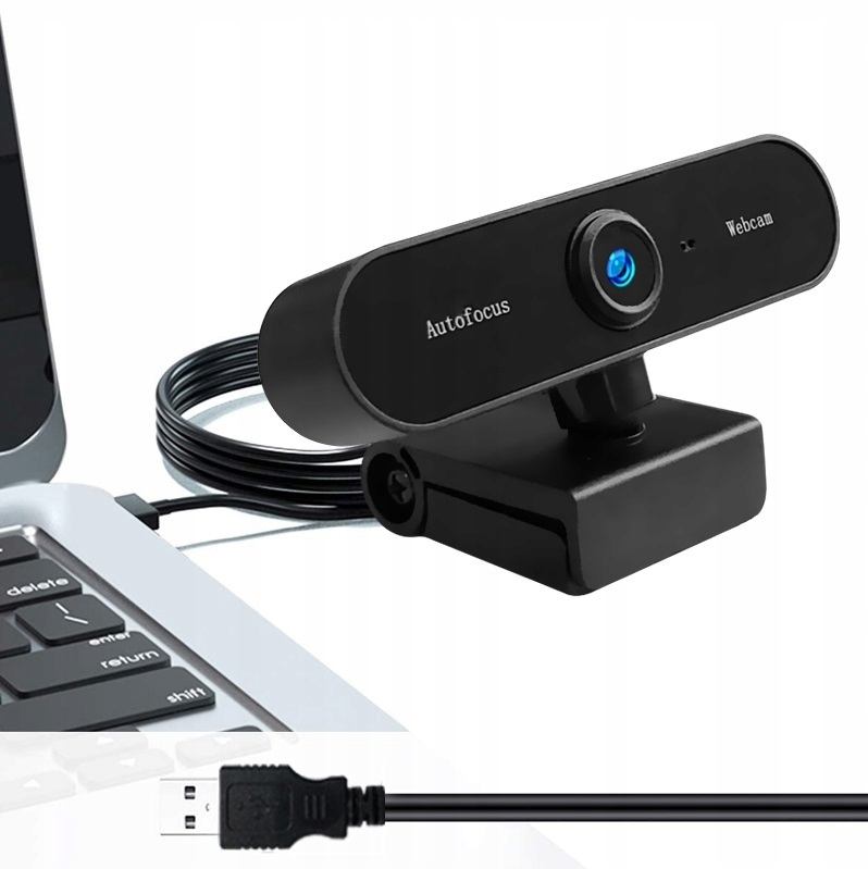 KAMERA INTERNETOWA FHD DO LEKCJI MIKROFON KAMERKA Wbudowany mikrofon Tak