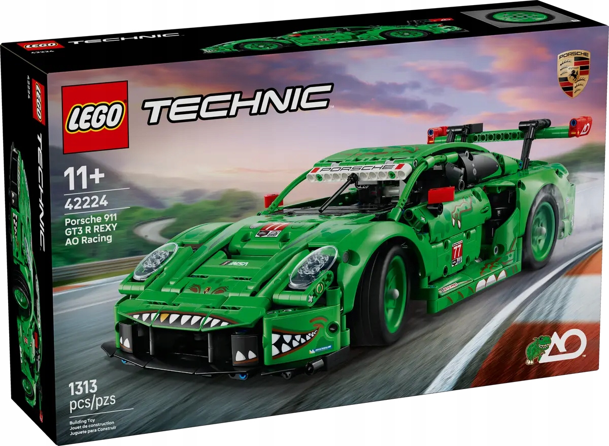 42224 Lego Technic Porsche 911 GT3 R Rexy Ao Racing
