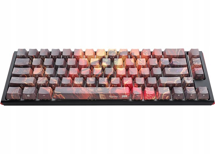 Ducky One 3 SF Doom Limited Edition klawiatura Gaming USB QWERTY Niemiecki