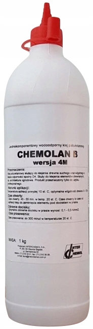 

Klej do drewna poliuretanowy Chemolan B 4M Polski