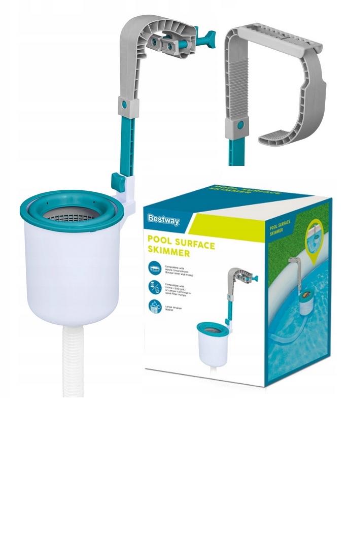 Skimmer oczyszczacz wody do basenu powierzchniowy 2w1 Bestway 58233