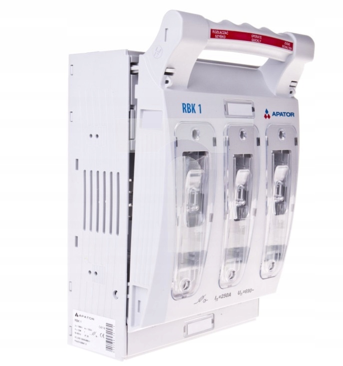 Rozłącznik Izolacyjny Bezpiecznikowy 250A Rbk 1 zaciski mostkowe 50-185mm2