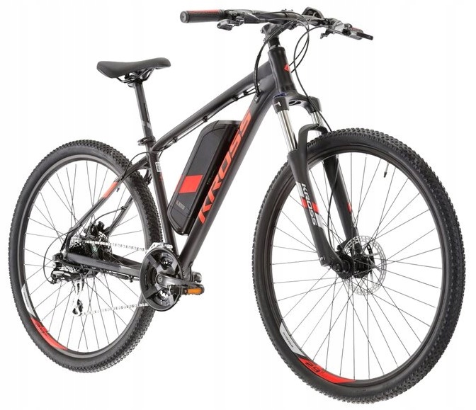 Rower elektryczny Kross Hexagon Boost 1.0 rama 19 cali koło 29 " czarny