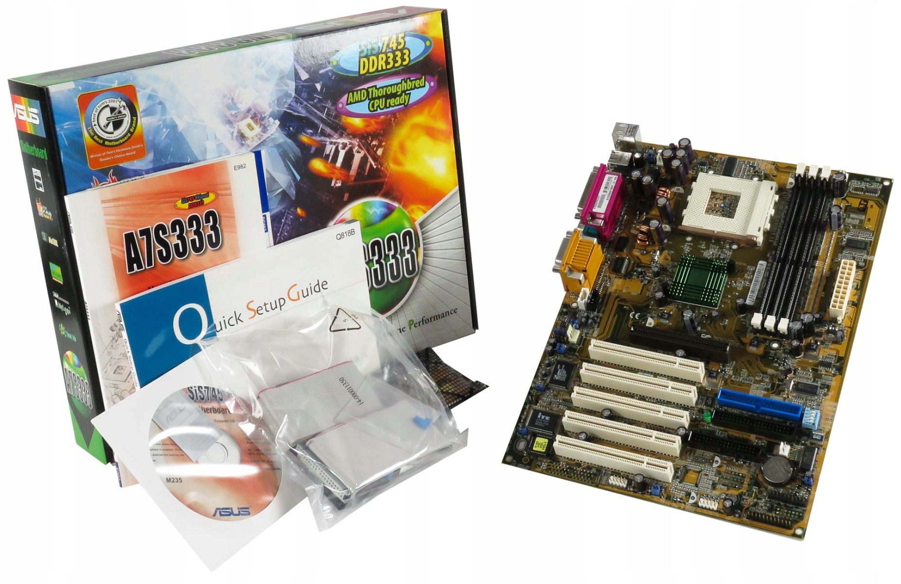 Asus A7S333 patice 462 Ddr Atx Box