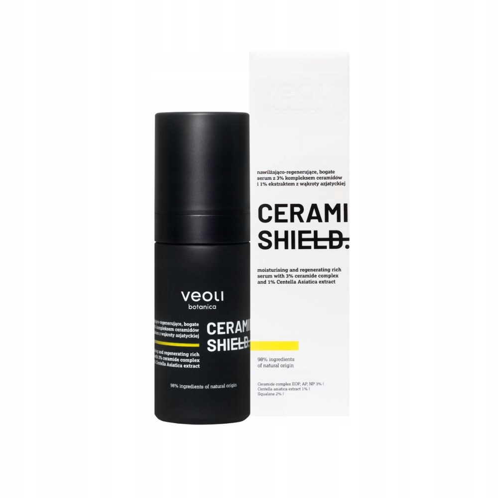 Ekologické sérum Ceramide Shield hydratuje a regeneruje Veoli Botanica 30 ml